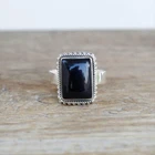 Black Oynx 925 Sterling Silver Handmade Ring Beautiful Gifts Jewelry RT-2175
