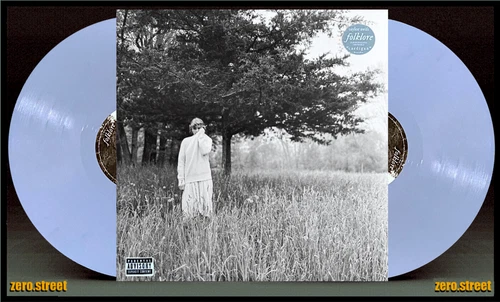 TAYLOR SWIFT Folklore 2LP on BLUE VINYL New SEALED Hide And Seek Variant