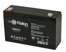 Raion Power 6V 12Ah Replacement Battery For Koyama NP10-6