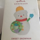 Hallmark Keepsake Ornament Sweet Snowman 2019 Limited Edition — photo 1