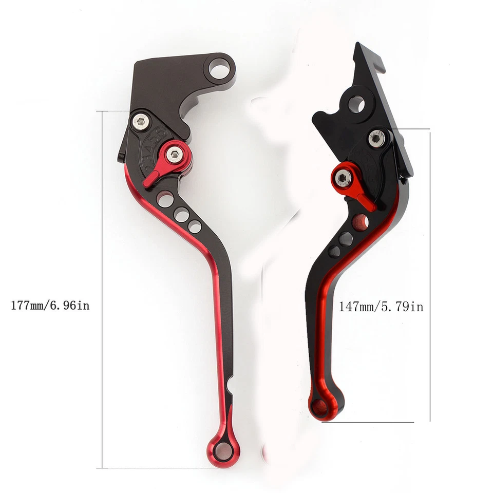 For Yamaha V-Star 650 Custom 98-15 16 Mix Color Long&Short Brake Clutch Levers - Image 4 of 4