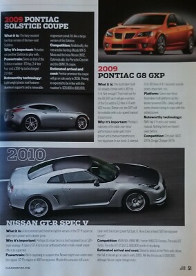 Car and Driver Magazine June 2008, Mustang & Nissan 370Z Cover