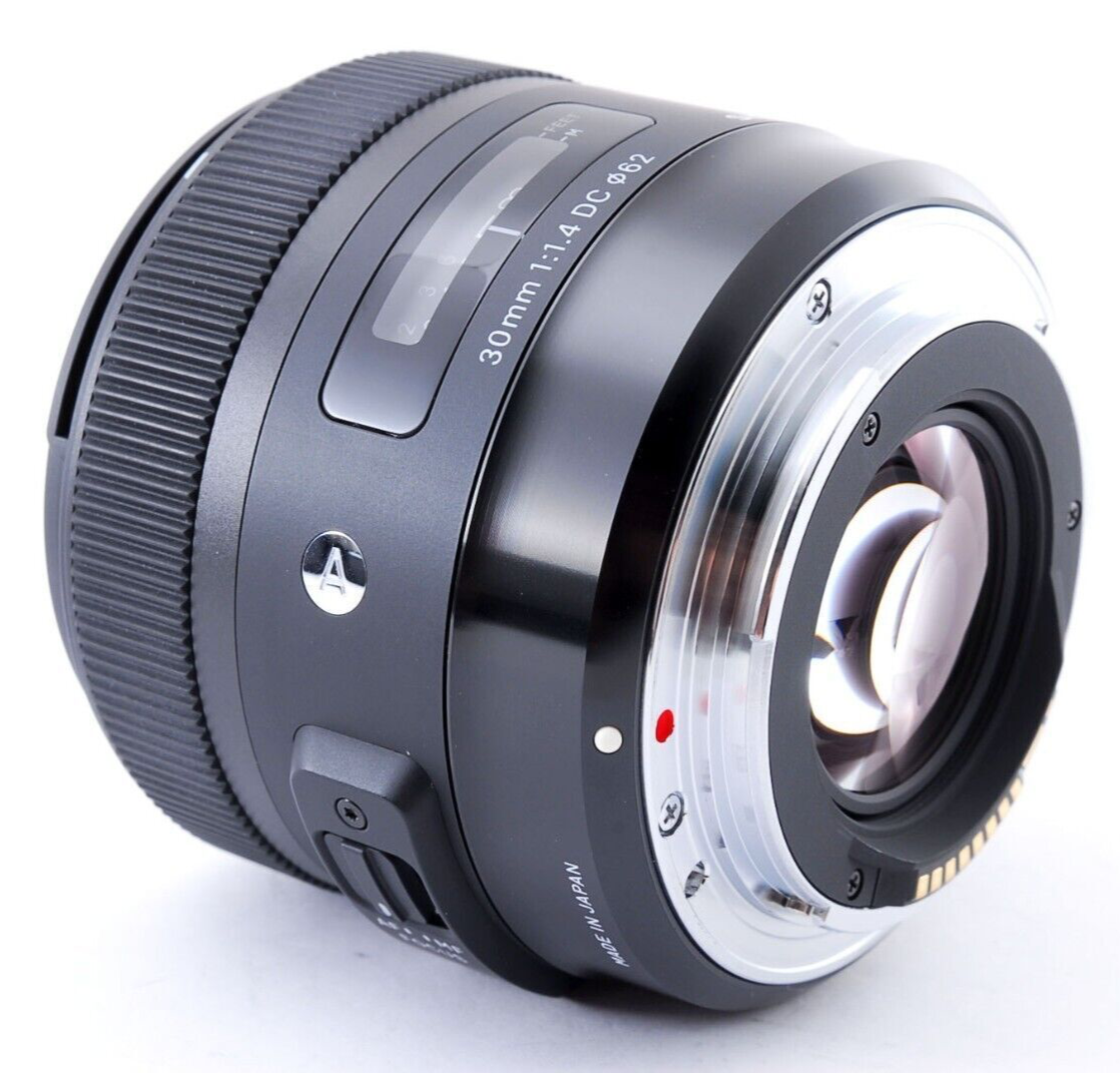 Sigma Art 30mm F1.4 DC HSM Lens For Canon EF Mount digital Sigma Art 30mm F1.4 DC HSM Lens For Canon EF Mount digital
