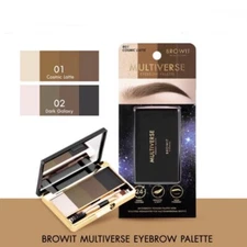 Browit Multiverse Eyebrow Palette highlight & eyebrow color powder mooth extreme