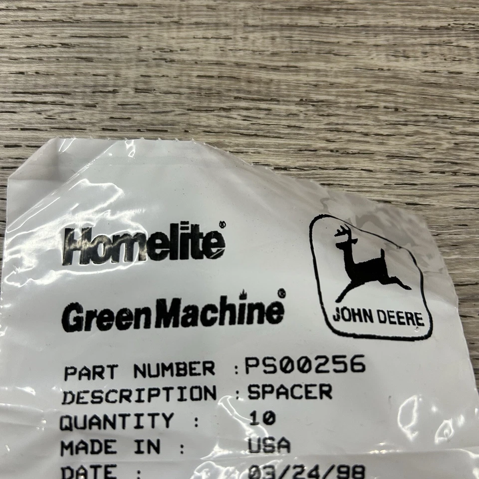 Homelite PS00256 Spacer Genuine Nos Oem Lot Of 10 - Image 2 of 4