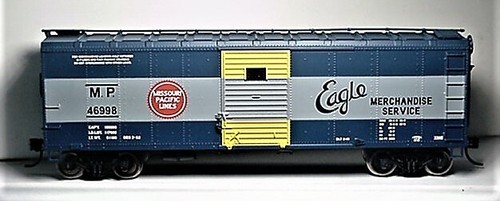 Carro de carga Bowser RTR HO 42451 Mopac Eagle Merch Service 40' #46998 | Zustand: New