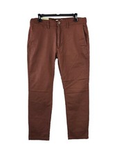 Goodfellow  Co Straight Leg Slim Fit Hennepin Chino Pants, Casual Mid Rise