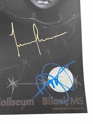 Tool Band Signed 1/27/24 Biloxi, MS Concert Poster 2024 Tour