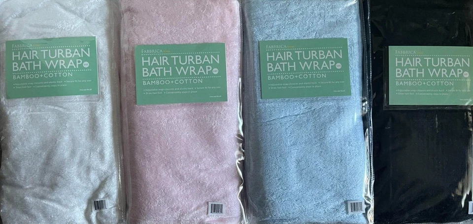 Conjunto de 2 peças de toalha de banho feminina macia e toalha de cabelo turbante secagem rápida chuveiro spa - Imagem 2 de 3