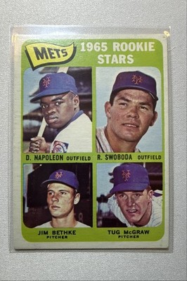 1965 Topps - High # Tug McGraw, Ron Swoboda, Dan Napoleon #533 (RC)