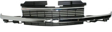Front Grille Chromesliver Fits 1998 1999 2000 2001 2002 2003 2004 Chevrolet S10