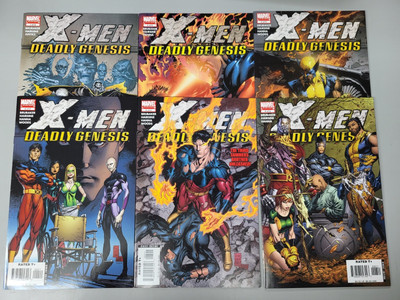 Marvel Comics: X-Men Deadly Genesis Vol. 1 (2006) #1-6 Complete Set VF/NM