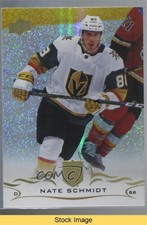 2018-19 Upper Deck Speckled Rainbow Foil Nate Schmidt #434 READ 0vd8
