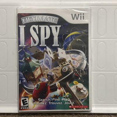 Ultimate I Spy (Nintendo Wii, Scholastic, 2008) - Brand New Factory Sealed