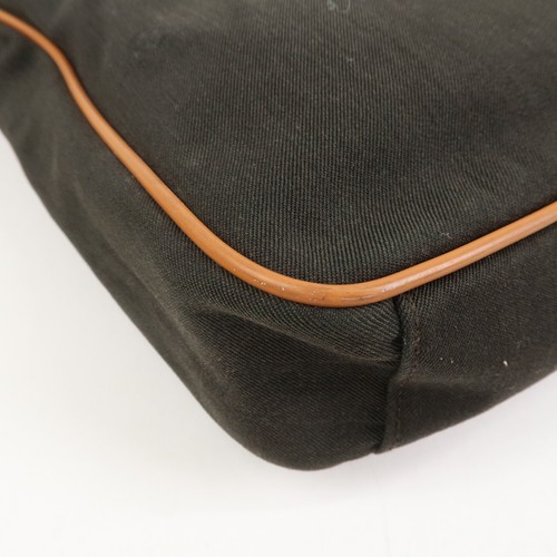 Sac à main bandoulière GUCCI toile cuir marron foncé 019・0460 authentique occasion F/S - Photo 13/24