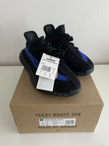Adidas Yeezy 350 V2 Dazzling Blue taglia 42 2 3 nuove confezione originale