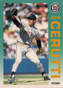 1992 Fleer #129 John Cerutti