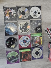 Playstation Lot Games, Console, Cables, Controllers-As Is 