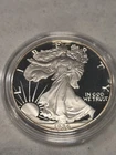 1986 S S$1  American Eagle One Ounce Silver Proof Coin with Box & COA OGP