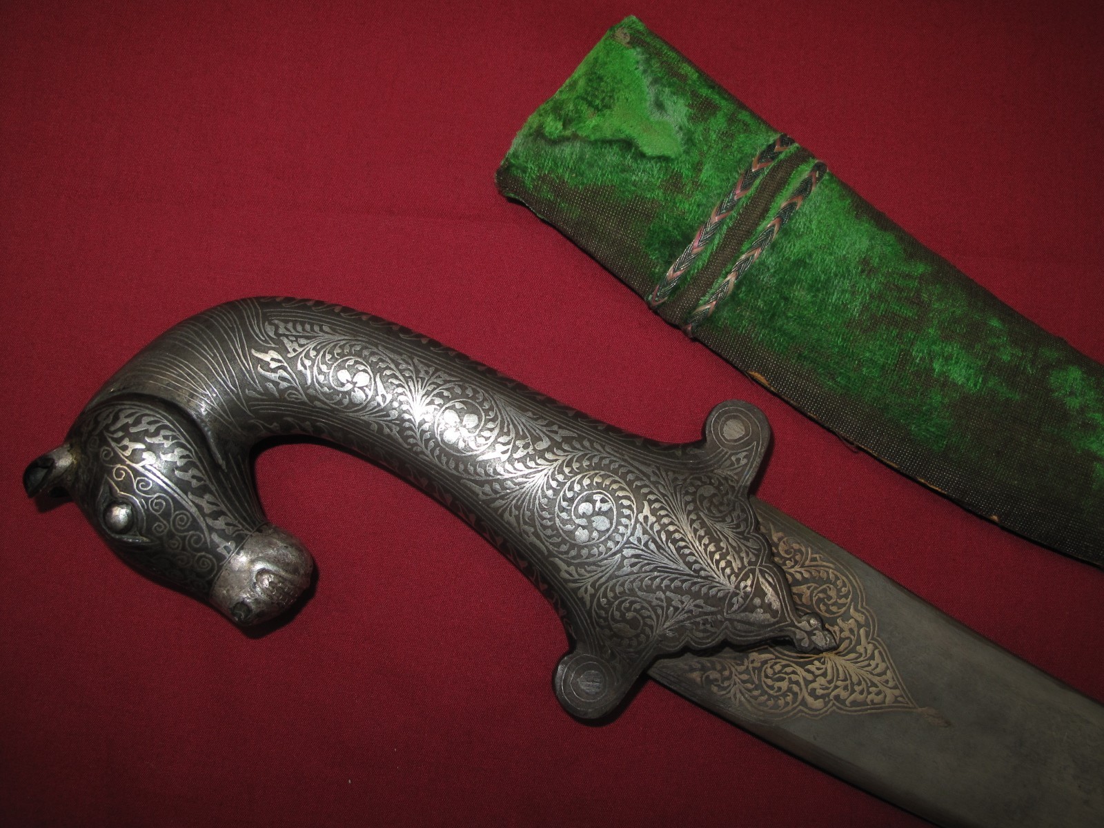 Antique Wootz Dagger 19th Century