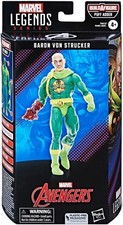 Baron Von Strucker Hasbro Marvel Legends Avengers Build Puff Adder Action Figure