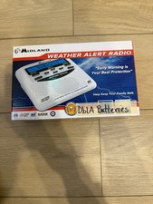 Midland WR-120EZ NOAA Weather Hazard Alert Radio SAME Tested works perfect