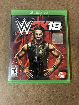 WWE 2K18 (Microsoft Xbox One, 2017) COMPLETE CIB No Codes