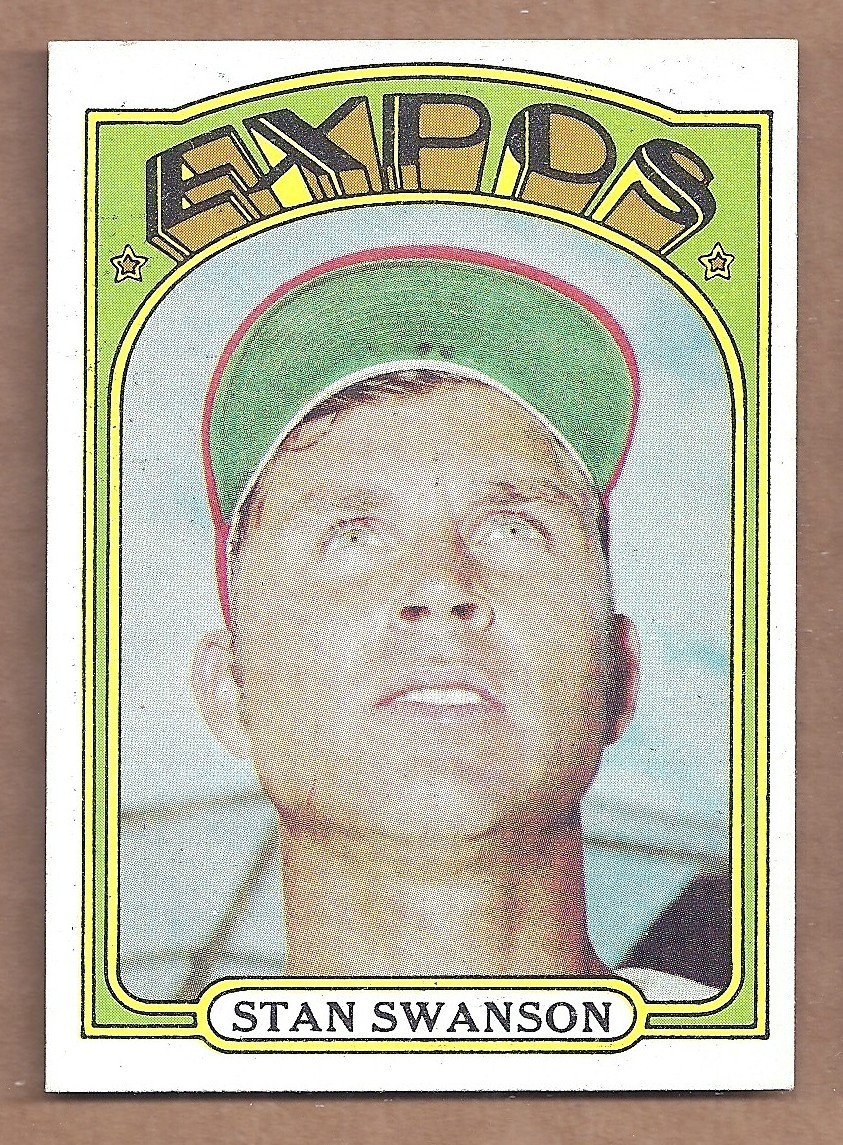 1972 Topps #331 STAN SWANSON ROOKIE RC **CENTERED** NEAR MINT CONDITION