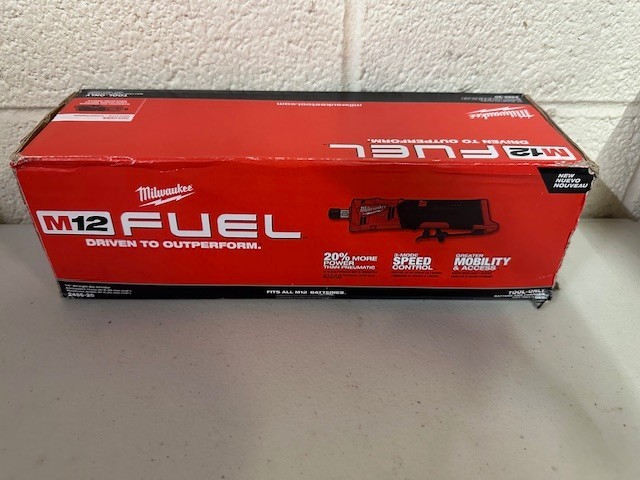 DAMAGED Milwaukee M12 FUEL 2486-20 Cordless Straight Die Grinder