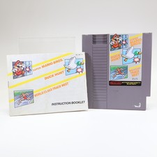 Super Mario Bros / Duck Hunt / World Class Track Meet (NES) Loose with Manual