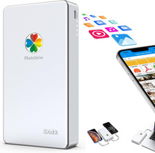 Certified 1TB External Hard Drive for iPhone 15/16/17, iPad Android MacBook