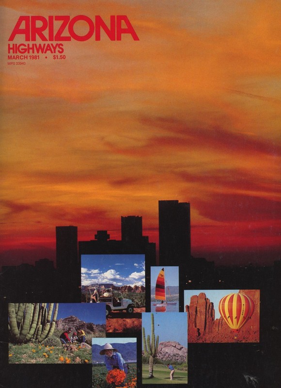 Arizona Highways March, May, September, October and November 1981