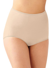 Bali Skimp Skamp Brief Panty Womens Full Seat Coverage Spandex Size 2XL