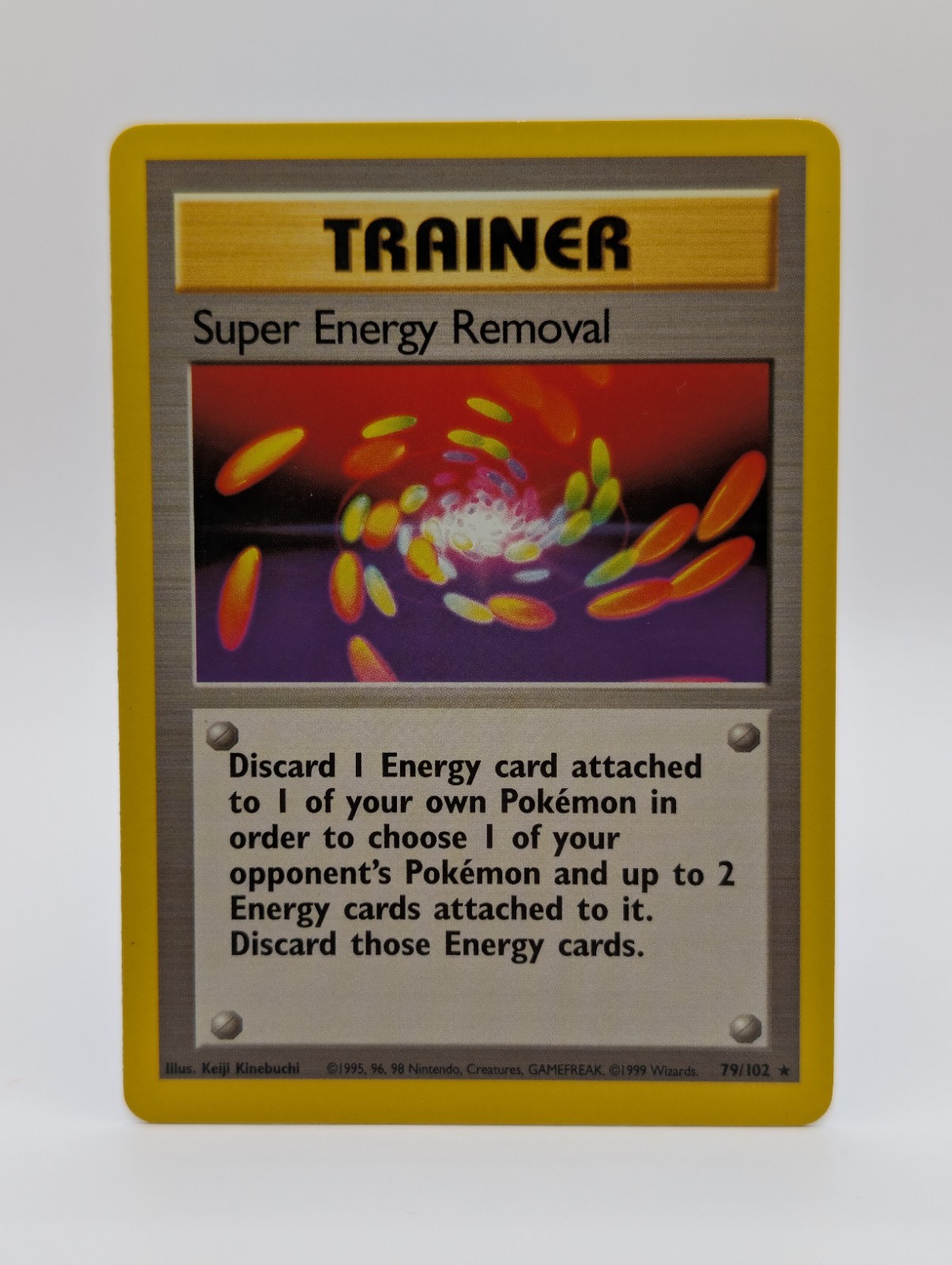 Pokémon TCG Super Energy Removal Base Set, Unlimited Rare