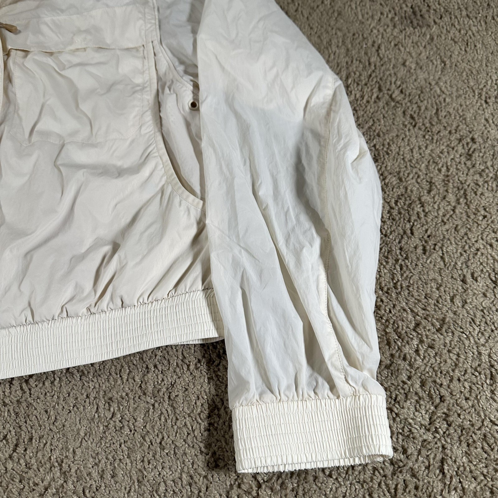 Roark Harbor Jacket Womans Small Eggshell Windbre… - image 7