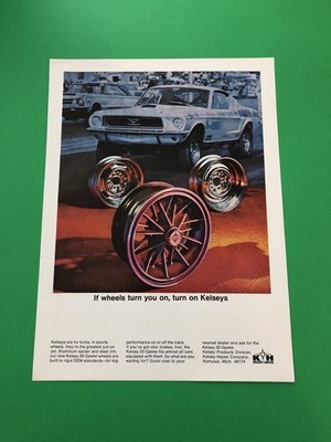 1965 1966 MUSTANG VINTAGE ORIGINAL PRINT AD PRINTED ADVERTISEMENT