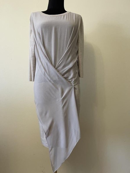 Women AllSaints Dress Grey 36 / S / 44 #4VMP