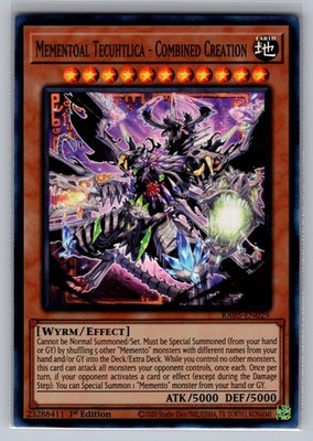 Yugioh Mementoal Tecuhtlica - Combined Creation Super Rare RA05-EN029 NM