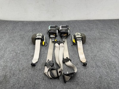 MERCEDES W212 E63 S AMG E300 E350 E550 FRONT REAR SEAT BELT SET GRAY OEM