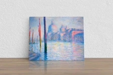 Claude Monet "The Grand Canal" Canvas Print Wall Art Home Decor