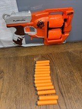 Nerf Zombie FlipFury Dart Gun With 13 Extra Ammo