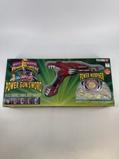 Bandai 1993 Power Rangers Power Gun/Sword with Power Morpher - Tested WORKING