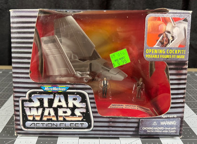 Star Wars Action Fleet Micro Machines Imperial Shuttle Tydirium 1996 New Sealed