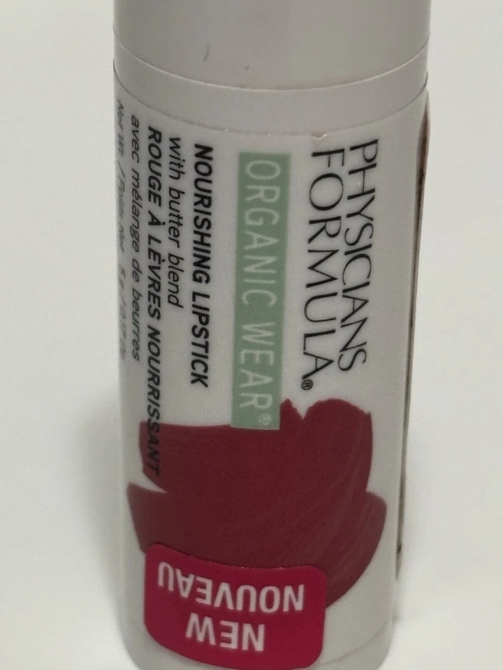 Physicians Formula Organic Wear Nourishing Lipstick ~ PF1077 Goji Berry - Image 2 of 4
