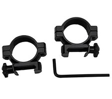 Excalibur 1" Weaver Style 7/8" Dove-tail, Low base Scope Rings #2007