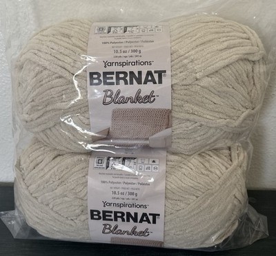 Yarnspirations Bernat Blanket Super Bulky 6 Big Ball Yarn Birch 10986 - 2 Pack