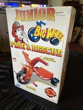 New In Box Empire Big Wheel Junior Fire & Rescue Trike Tricycle