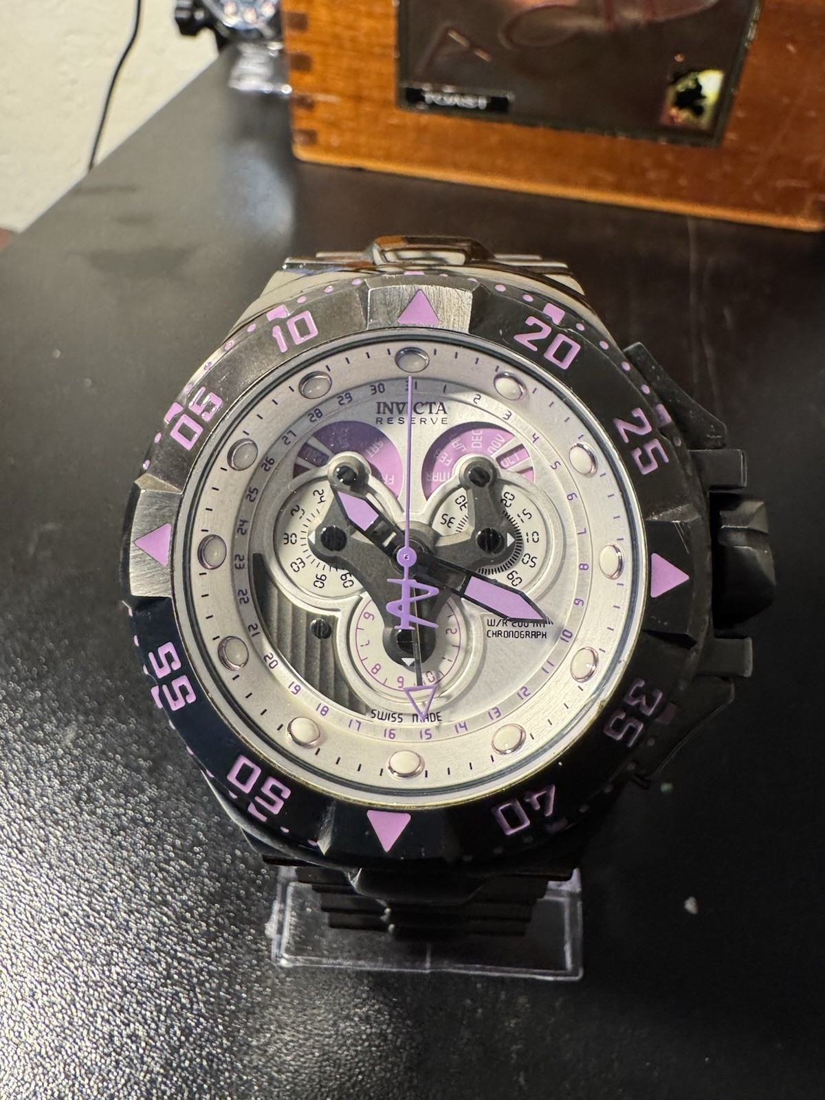 Invicta Excursion Reserve #18559 Swiss Made, Master Calendar