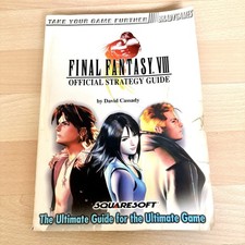 FINAL FANTASY VIII Brady Games Strategy Guide RARE