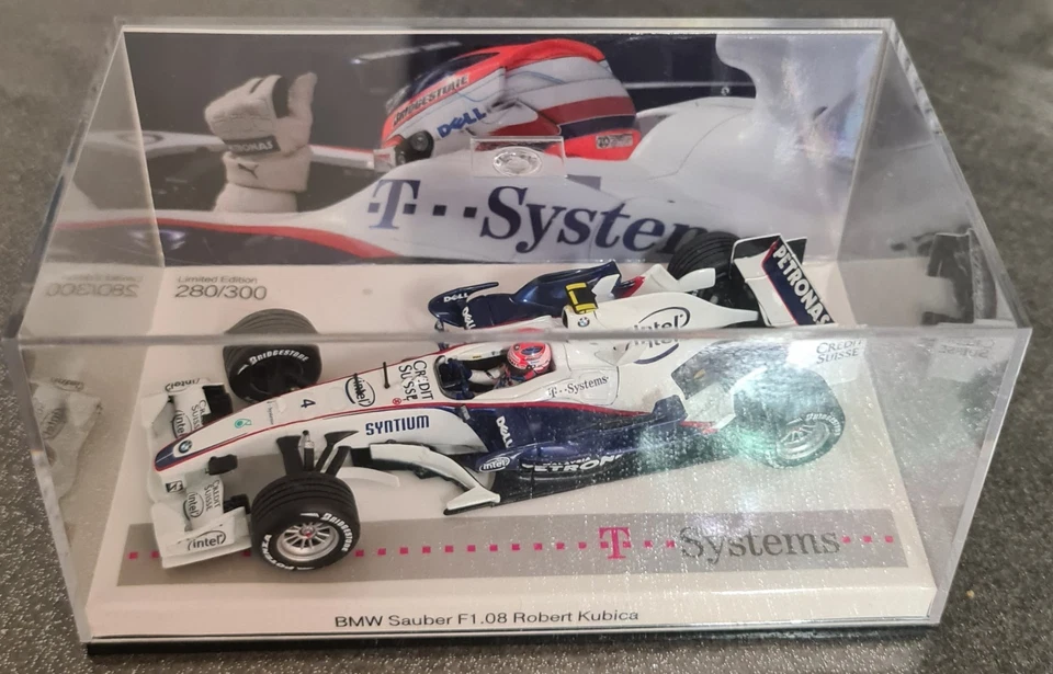 Minichamps 1:43 BMW Sauber F1.08 Robert Kubica T...Systems 280/300pcs - Bild 3 von 3